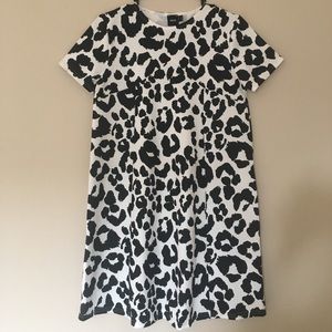 ASOS animal print  shift dress.